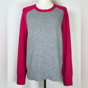 Banana Republic Color-Block Italian Merino Blend Sweater Women’s Size Medium